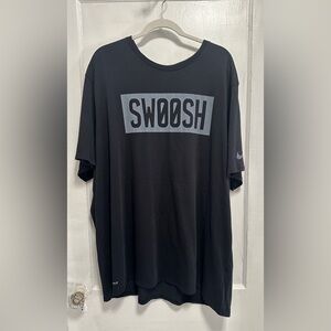 Nike Mens Dri-fit Black T shirt- 4X